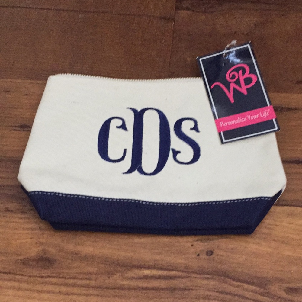 Brand new monogram cosmetic bag